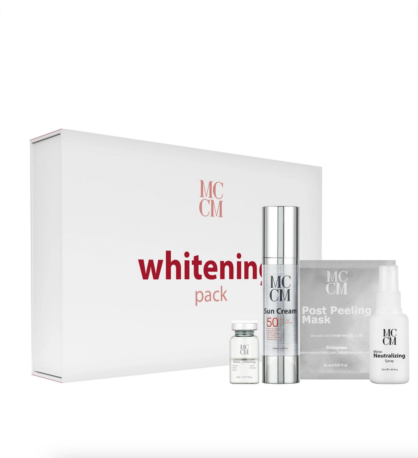 MCCM Medical Cosmetics - Pack Whitening